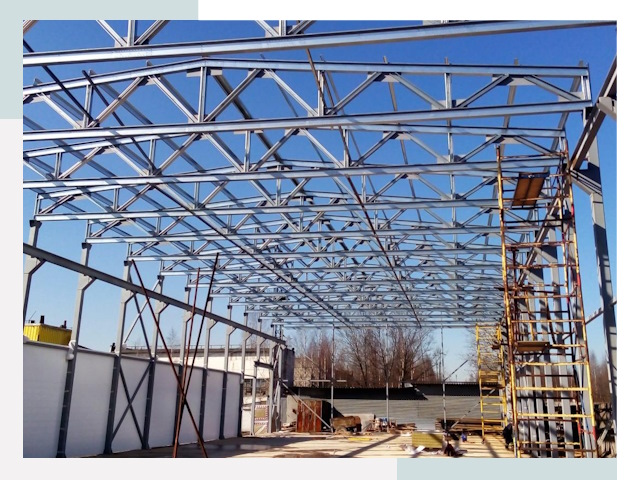 Строительство цехов в Переславль-Залесский от 623 руб. под ключ