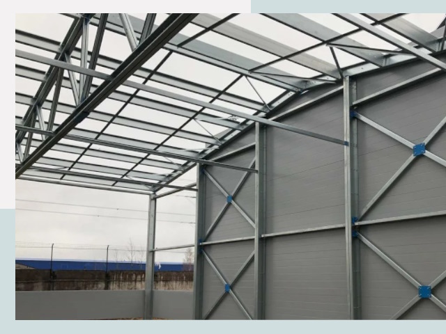 Каркасные ангары от СтальСтрой-Прс по цене от 623 руб.