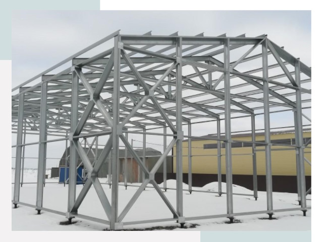 Каркасные ангары в Переславле-Залесском