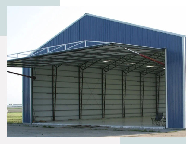 Прямо стенные ангары в Переславле-Залесском