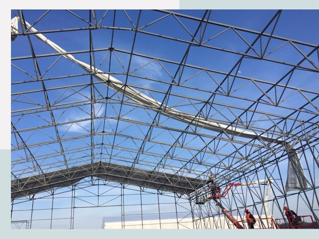 Шатровые ангары от 623 руб. в Переславле-Залесском и Ярославской области