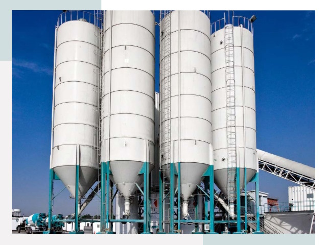 Строительство цементных силосов в Переславле-Залесском