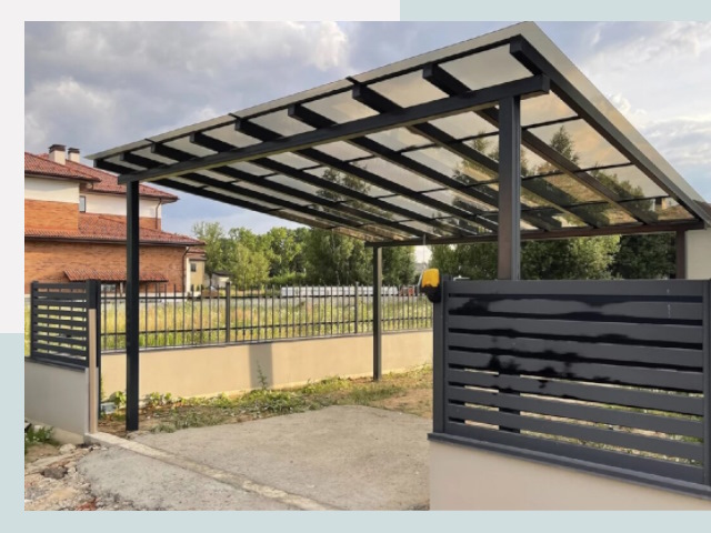 Металлические навесы в Переславль-Залесский от 623 руб. за м²