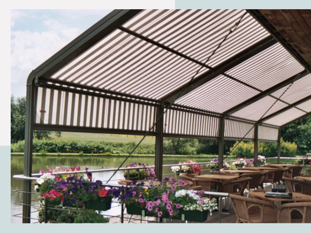 Элегантные навесы для кафе от 623 руб в Переславль-Залесский