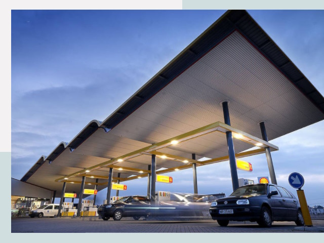 Навесы для АЗС в Переславль-Залесский от 623 руб. - Защита и комфорт