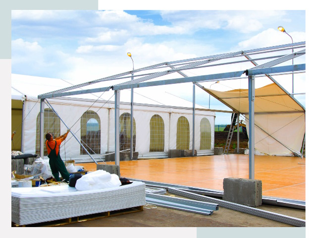 Быстро сборные шатры в Переславле-Залесском